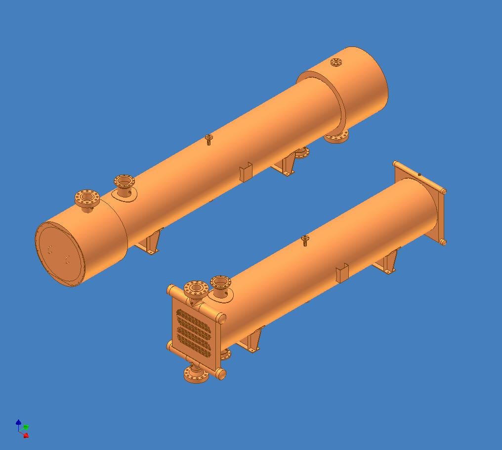 2.02 - high pressure shell & tube heat exchanger (compact header) foto 09