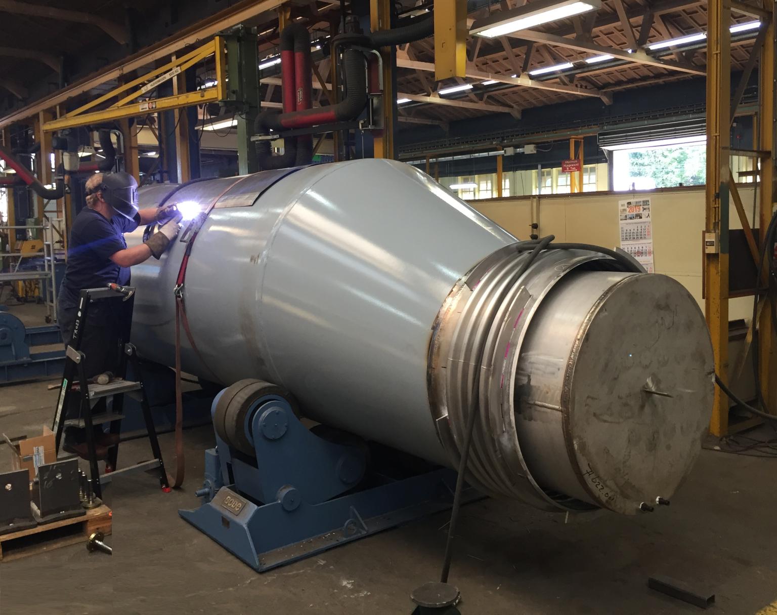 Manufacture of a UOP Regeneration Gas Cooler