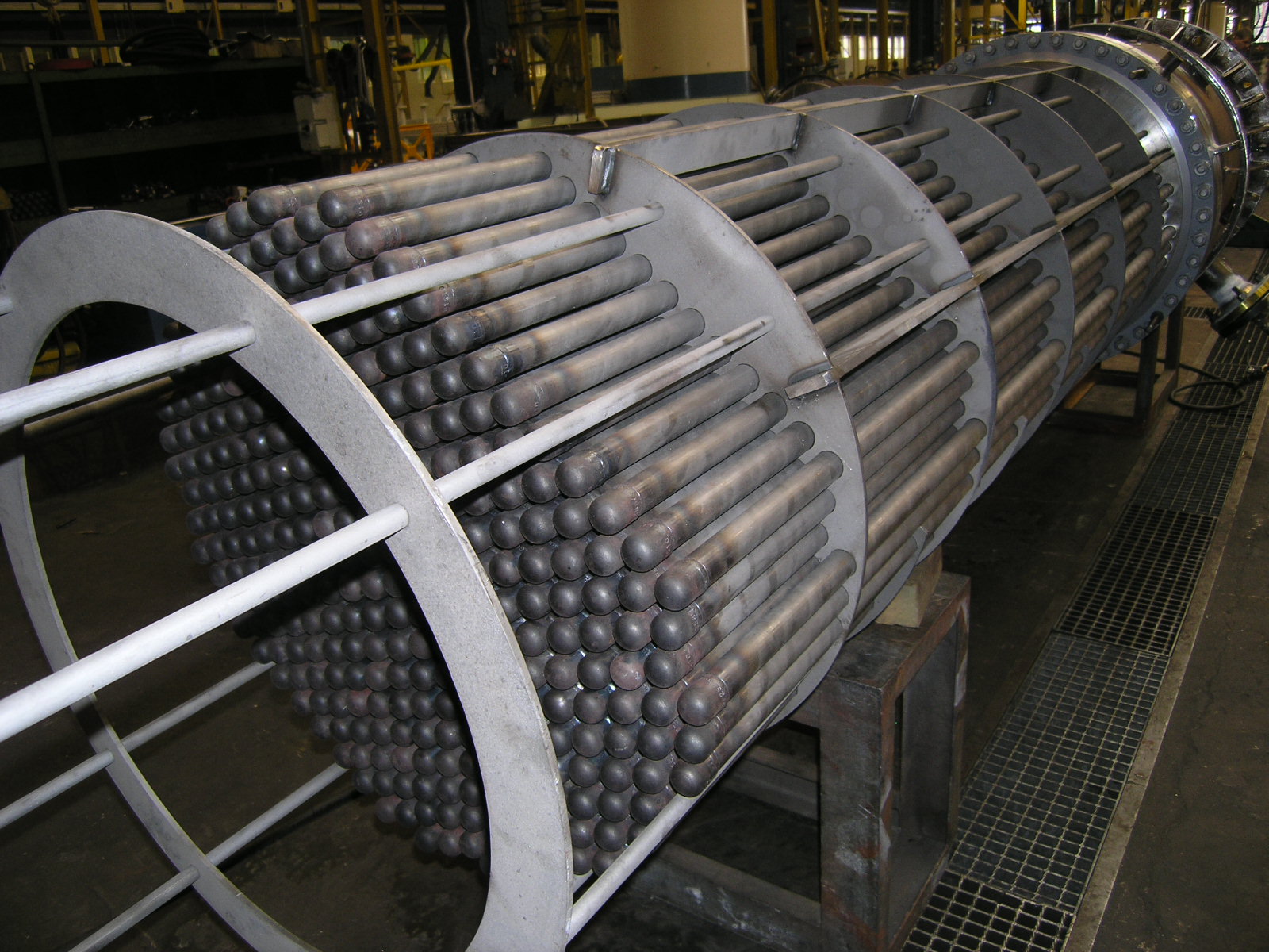 Bayonet heat exchanger